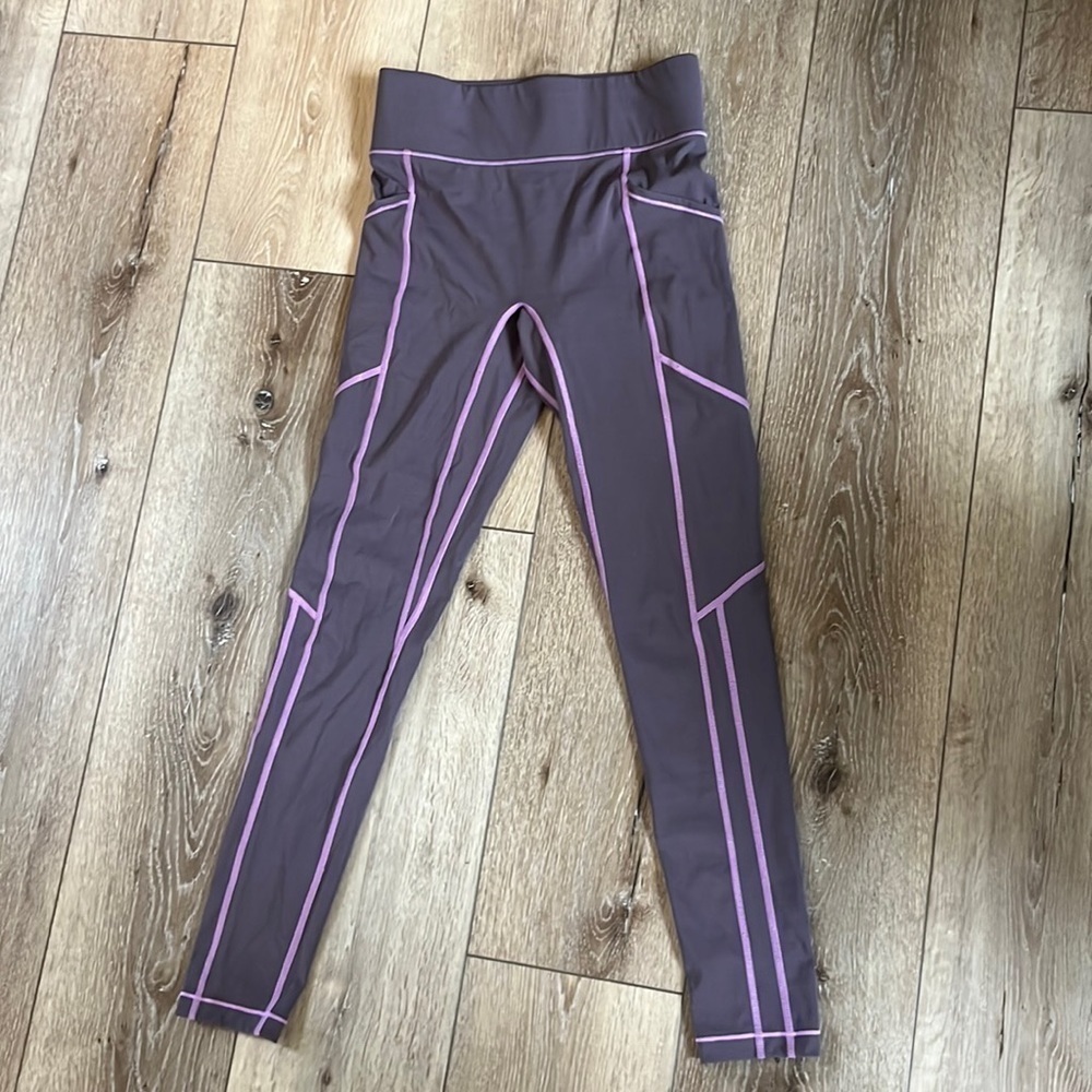 All Access Center Stage Pocket Athletic Leggings Dusk/Lavender Purple